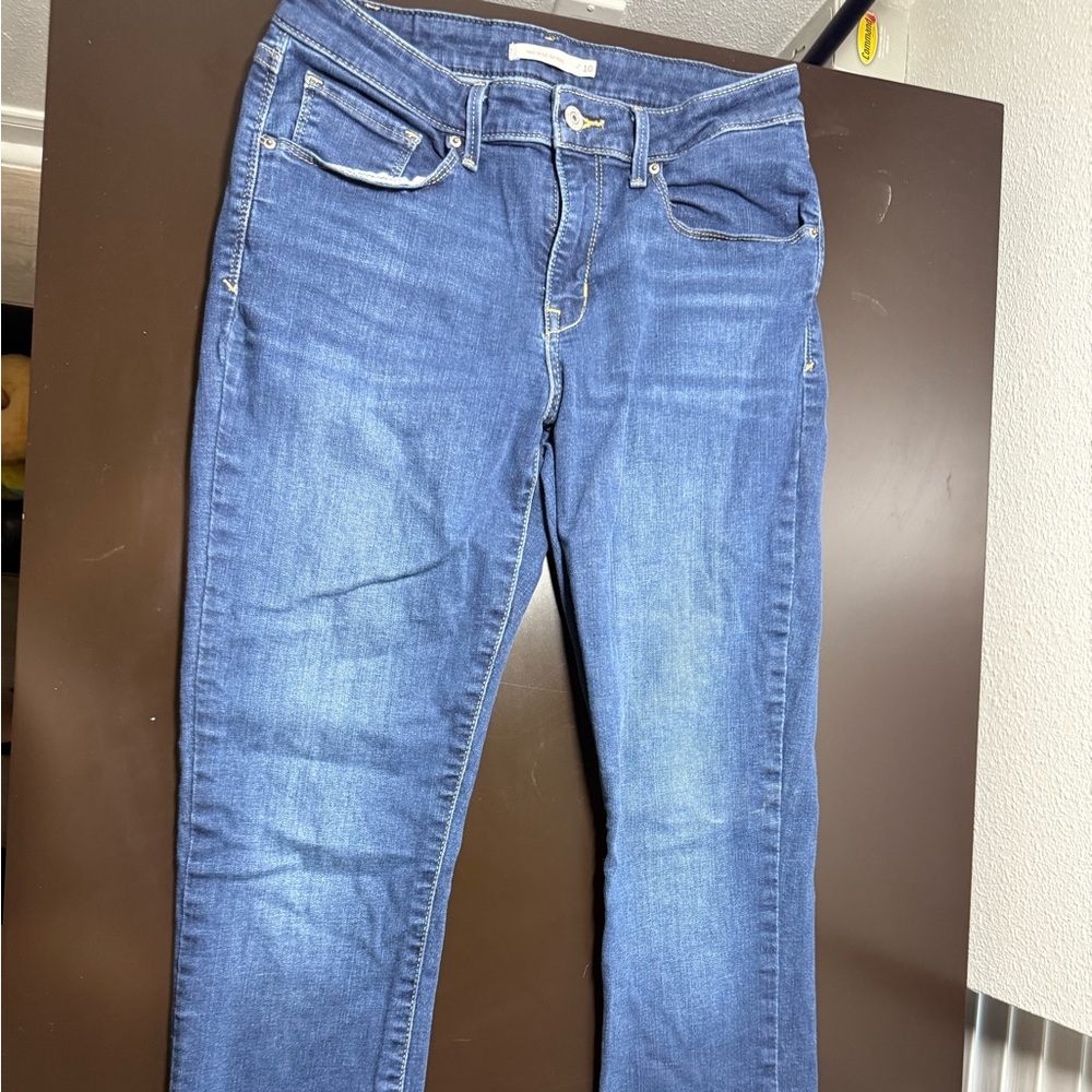 Levi Strauss Mid Rise Skinny, size 10
